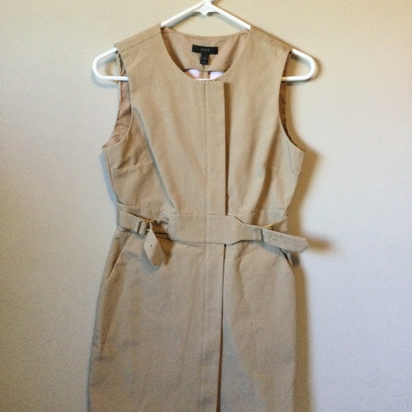 J.Crew Khaki Dress 6P Petite - Picture 1 of 3